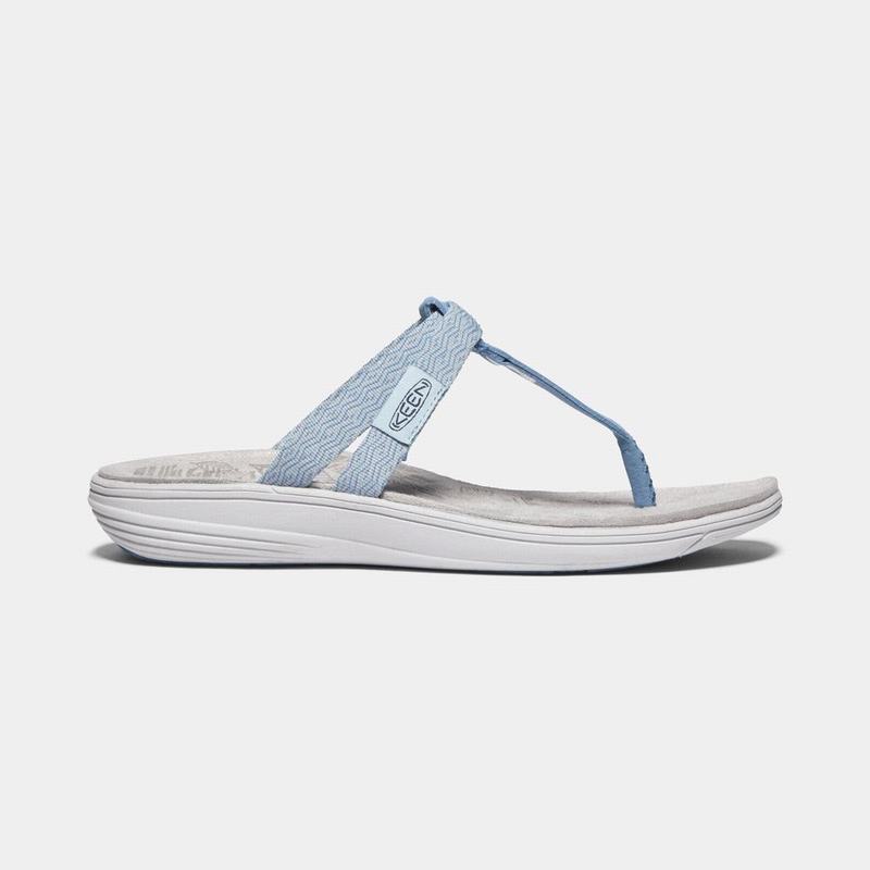 Chanclas Keen Damaya Para Mujer Azules - Sandalias Keen Mexico (126059-DYH)